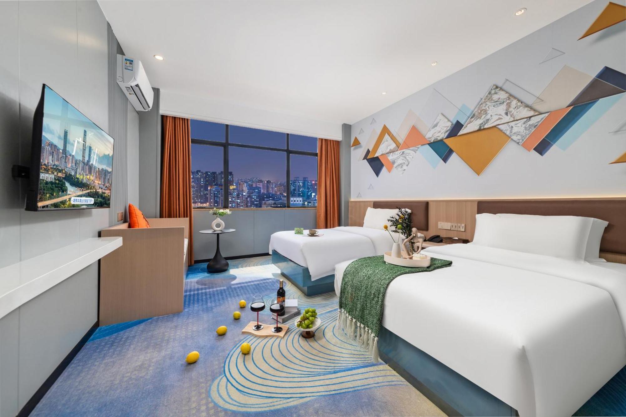 Xinghe Yuezhi S Hotel To Guangzhou Yuexiu Park Railway Station Subway Station -Conference Centerbaima Clothing City Flagship Store--Reputation Preferred Экстерьер фото