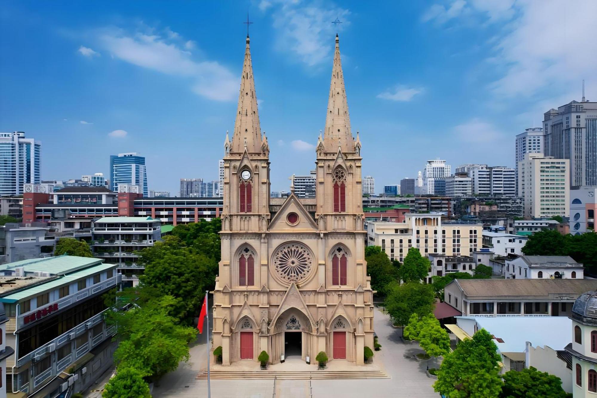 Xinghe Yuezhi S Hotel To Guangzhou Yuexiu Park Railway Station Subway Station -Conference Centerbaima Clothing City Flagship Store--Reputation Preferred Экстерьер фото